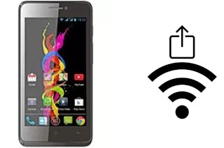 Como gerar um código QR com a senha Wifi em um Archos 45 Titanium