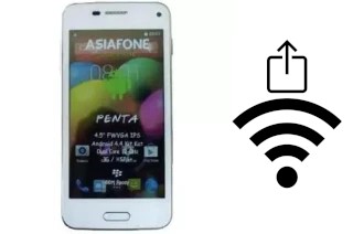 Como gerar um código QR com a senha Wifi em um Asiafone AF9890