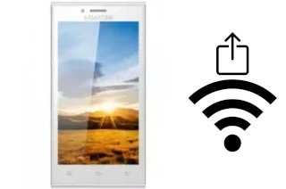 Como gerar um código QR com a senha Wifi em um Asiafone AF9919