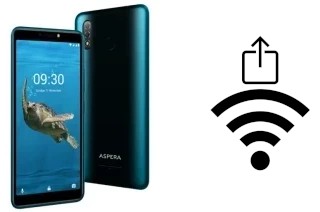 Como gerar um código QR com a senha Wifi em um Aspera AS6