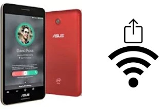 Como gerar um código QR com a senha Wifi em um Asus Fonepad 7 FE375CG