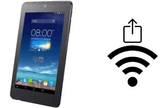 Como gerar um código QR com a senha Wifi em um Asus Fonepad 7