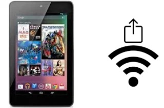 Como gerar um código QR com a senha Wifi em um Asus Google Nexus 7