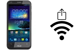 Como gerar um código QR com a senha Wifi em um Asus PadFone 2