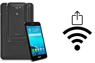 Como gerar um código QR com a senha Wifi em um Asus PadFone X mini