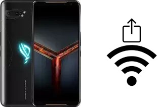 Como gerar um código QR com a senha Wifi em um Asus ROG Phone II