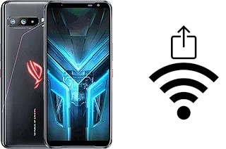 Como gerar um código QR com a senha Wifi em um Asus ROG Phone 3 ZS661KS