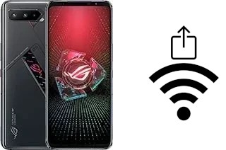 Como gerar um código QR com a senha Wifi em um Asus ROG Phone 5 Pro