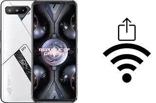 Como gerar um código QR com a senha Wifi em um Asus ROG Phone 5 Ultimate