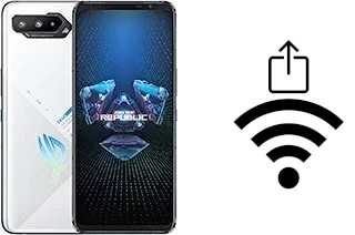 Como gerar um código QR com a senha Wifi em um Asus ROG Phone 5