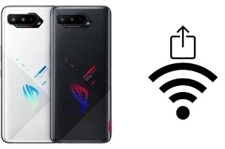 Como gerar um código QR com a senha Wifi em um Asus ROG Phone 5s