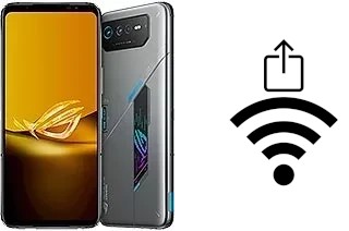 Como gerar um código QR com a senha Wifi em um Asus ROG Phone 6D