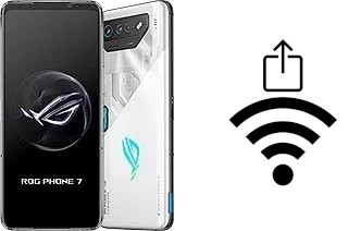 Como gerar um código QR com a senha Wifi em um Asus ROG Phone 7