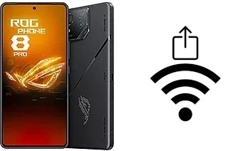 Como gerar um código QR com a senha Wifi em um Asus ROG Phone 8 Pro