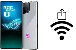 Como gerar um código QR com a senha Wifi em um Asus ROG Phone 8