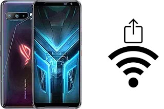 Como gerar um código QR com a senha Wifi em um Asus ROG Phone 3 Strix