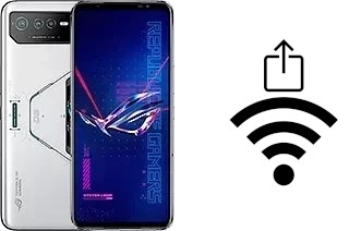 Como gerar um código QR com a senha Wifi em um Asus ROG Phone 6 Pro