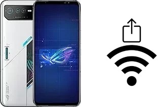 Como gerar um código QR com a senha Wifi em um Asus ROG Phone 6