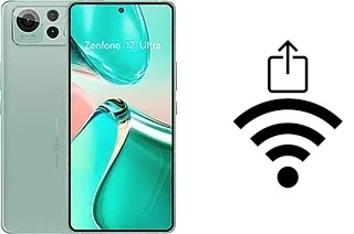 Como gerar um código QR com a senha Wifi em um Asus Zenfone 12 Ultra