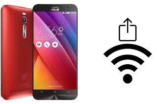 Como gerar um código QR com a senha Wifi em um Asus Zenfone 2 ZE550ML