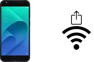 Como gerar um código QR com a senha Wifi em um Asus ZenFone 4 Selfie Pro