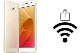 Como gerar um código QR com a senha Wifi em um Asus Zenfone 4 Selfie ZB553KL