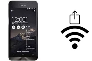 Como gerar um código QR com a senha Wifi em um Asus Zenfone 5 A500CG (2014)