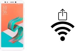 Como gerar um código QR com a senha Wifi em um Asus ZenFone 5Q