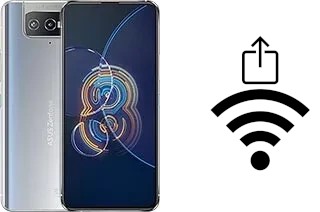 Como gerar um código QR com a senha Wifi em um Asus Zenfone 8 Flip