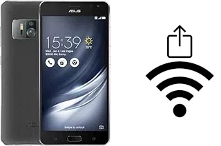 Como gerar um código QR com a senha Wifi em um Asus Zenfone AR ZS571KL