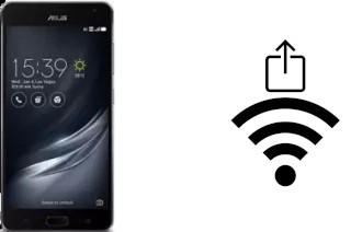 Como gerar um código QR com a senha Wifi em um Asus ZenFone AR