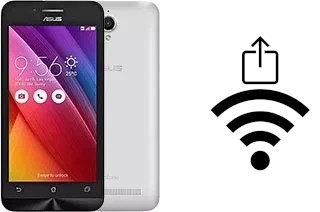 Como gerar um código QR com a senha Wifi em um Asus Zenfone Go T500