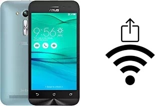 Como gerar um código QR com a senha Wifi em um Asus Zenfone Go ZB450KL