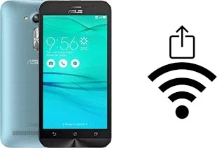 Como gerar um código QR com a senha Wifi em um Asus Zenfone Go ZB500KL