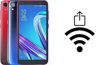 Como gerar um código QR com a senha Wifi em um Asus ZenFone Live (L2)