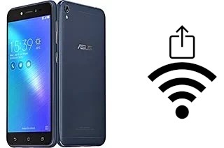 Como gerar um código QR com a senha Wifi em um Asus Zenfone Live ZB501KL