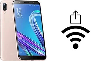 Como gerar um código QR com a senha Wifi em um Asus Zenfone Max (M1) ZB555KL