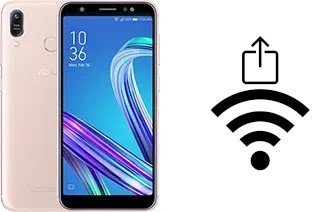 Como gerar um código QR com a senha Wifi em um Asus Zenfone Max (M1) ZB556KL