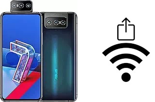 Como gerar um código QR com a senha Wifi em um Asus Zenfone 7 Pro ZS671KS