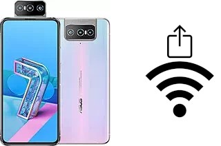 Como gerar um código QR com a senha Wifi em um Asus Zenfone 7 ZS670KS