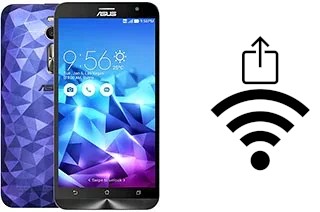 Como gerar um código QR com a senha Wifi em um Asus Zenfone 2 Deluxe ZE551ML