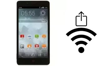 Como gerar um código QR com a senha Wifi em um Avea Intouch 4