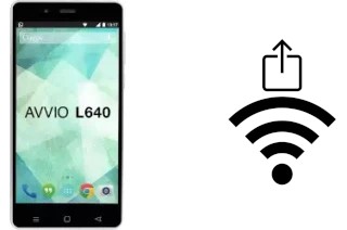 Como gerar um código QR com a senha Wifi em um Avvio L640