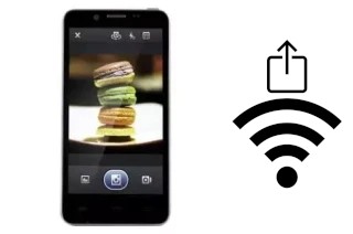 Como gerar um código QR com a senha Wifi em um Axioo Picophone 4