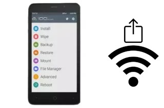 Como gerar um código QR com a senha Wifi em um Axioo Picophone M4S