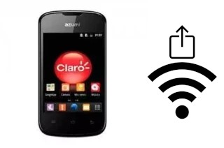 Como gerar um código QR com a senha Wifi em um Azumi Kl32