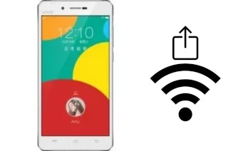 Como gerar um código QR com a senha Wifi em um BBK Vivo X5Max L