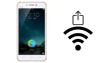 Como gerar um código QR com a senha Wifi em um BBK Vivo X6 Plus A