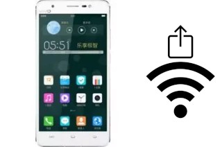 Como gerar um código QR com a senha Wifi em um BBK Vivo X710L