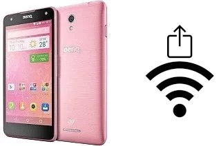 Como gerar um código QR com a senha Wifi em um BenQ F52